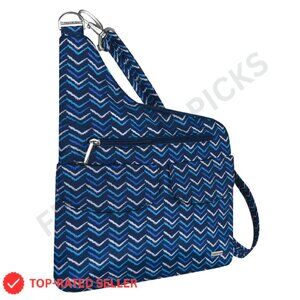 Anti-Theft Crossbody Bag Chic Minimal Travel Essential Adjustable Strap Secure